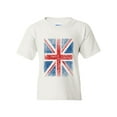 thumbnail image 1 of IWPF - Big Girls T-Shirts and Tank Tops - Union Jack British Flag, 1 of 5