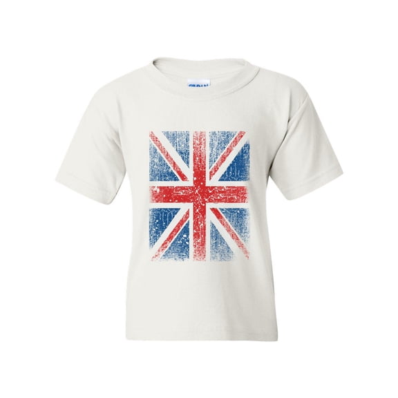IWPF - Big Girls T-Shirts and Tank Tops - Union Jack British Flag