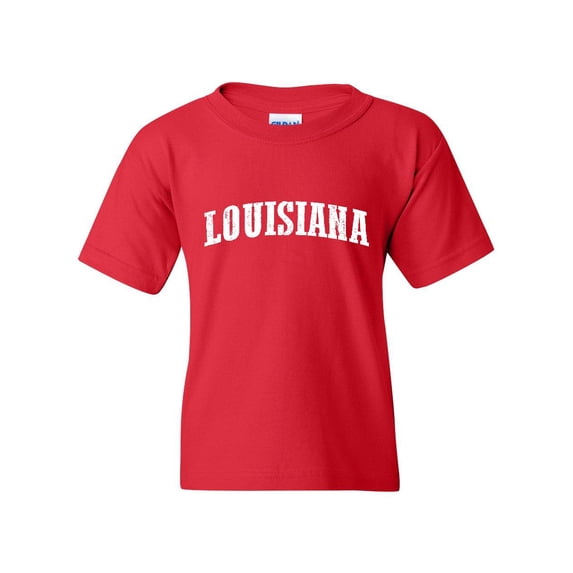IWPF - Big Girls T-Shirts and Tank Tops, up to Big Girls Size 24 - Louisiana