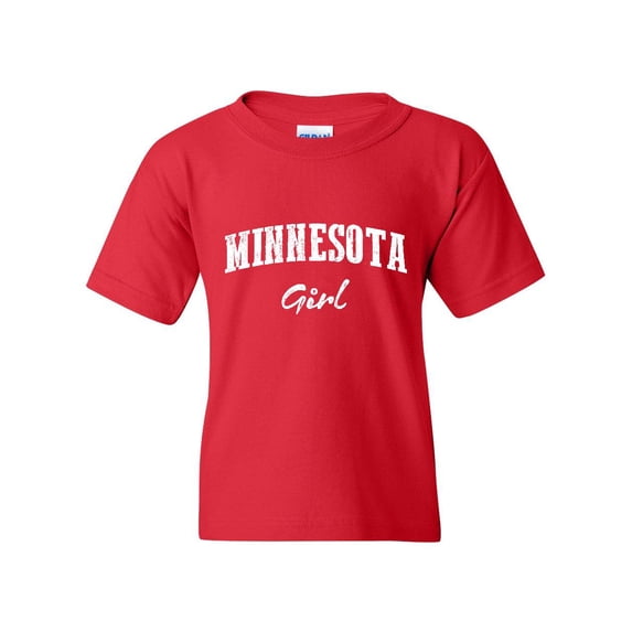 Artix - Big Girls T-Shirts and Tank Tops - Minnesota Girl
