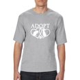 thumbnail image 1 of IWPF - Big Men's T-Shirt - Adopt Animal Rescue, 1 of 5