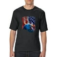 thumbnail image 1 of IWPF - Big Men's T-Shirt - American Flag 4th of July, 1 of 5