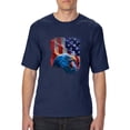 thumbnail image 1 of IWPF - Big Men's T-Shirt - American Flag 4th of July, 1 of 5