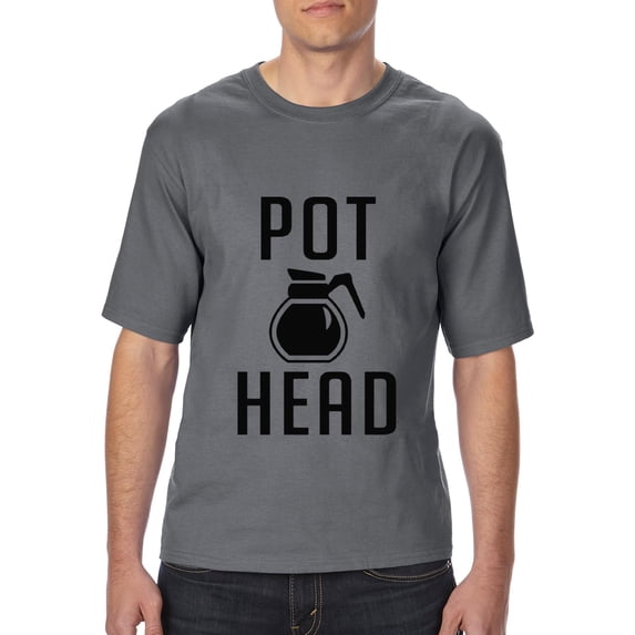 IWPF - Big Men's T-Shirt - Coffee Pot Head