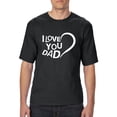 thumbnail image 1 of IWPF - Big Men's T-Shirt - Dad I Love You, 1 of 5