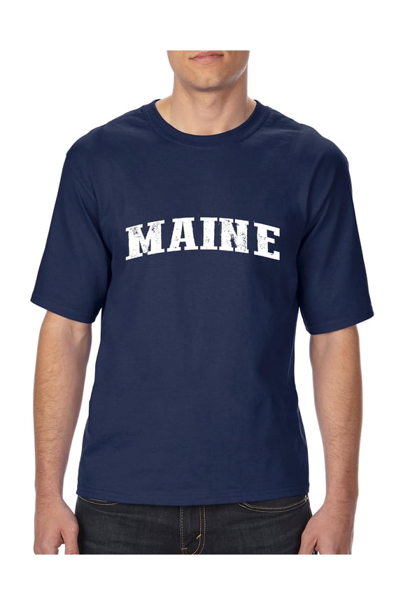- Big Men's T-Shirt - Maine
