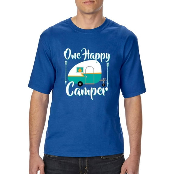 IWPF - Big Men's T-Shirt - ONE HAPPY CAMPER