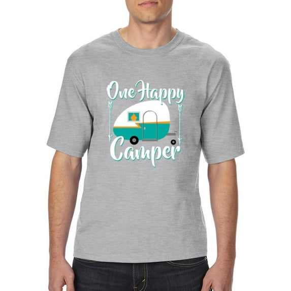 IWPF - Big Men's T-Shirt - ONE HAPPY CAMPER