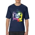 thumbnail image 1 of IWPF - Big Men's T-Shirt - Space Cat, 1 of 5