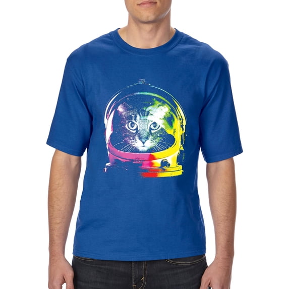 IWPF - Big Men's T-Shirt - Space Cat