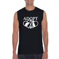 thumbnail image 1 of IWPF - Men's Graphic T-Shirt Sleeveless - Adopt Animal Rescue, 1 of 5