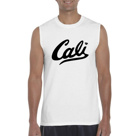 IWPF - Men's Graphic T-Shirt Sleeveless - California Cali