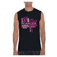thumbnail image 1 of IWPF - Men's Graphic T-Shirt Sleeveless - Fight Breast Cancer, 1 of 5
