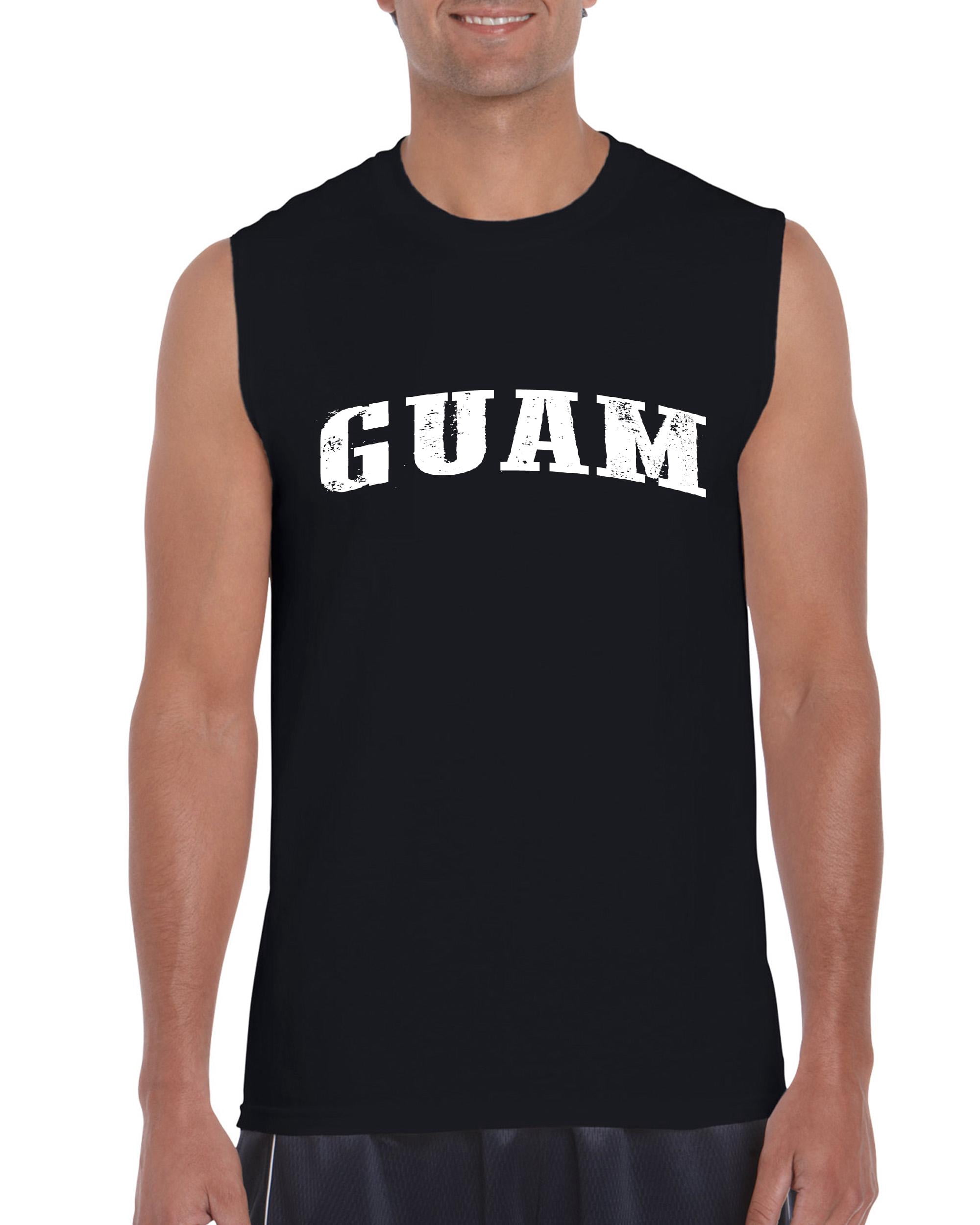 Guam Flag Colors T-shirt For Men