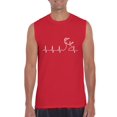 thumbnail image 1 of IWPF - Men's Graphic T-Shirt Sleeveless - Heartbeat Hunting, 1 of 5