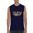 thumbnail image 1 of IWPF - Men's Graphic T-Shirt Sleeveless - Horses Herd, 1 of 5