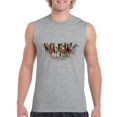 thumbnail image 1 of IWPF - Men's Graphic T-Shirt Sleeveless - Horses Herd, 1 of 5