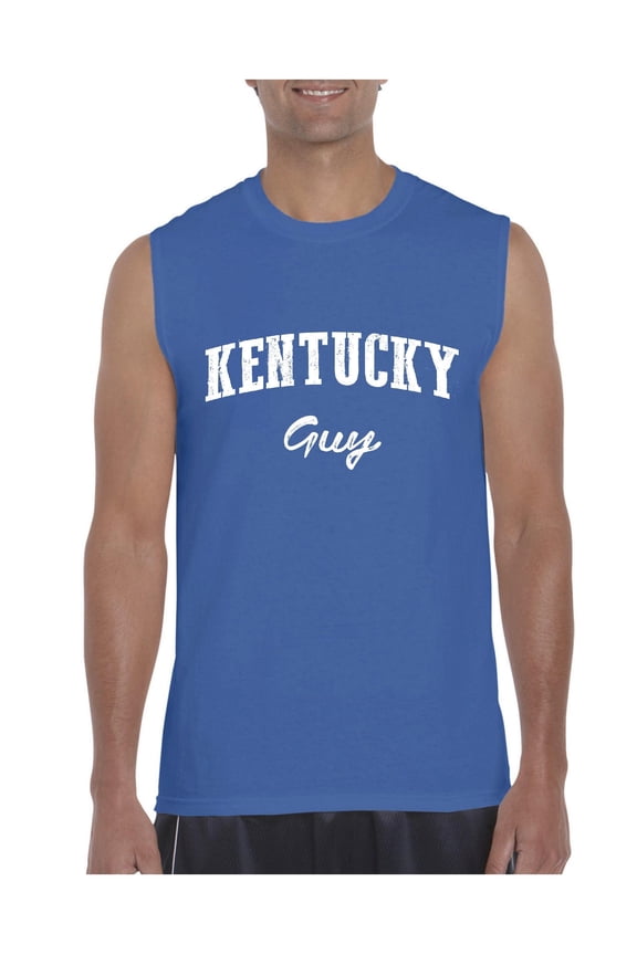 IWPF - Men's Graphic T-Shirt Sleeveless - Kentucky Guy