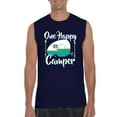 thumbnail image 1 of IWPF - Men's Graphic T-Shirt Sleeveless - ONE HAPPY CAMPER, 1 of 5