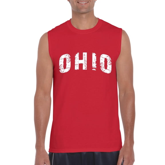 IWPF - Men's Graphic T-Shirt Sleeveless - Ohio