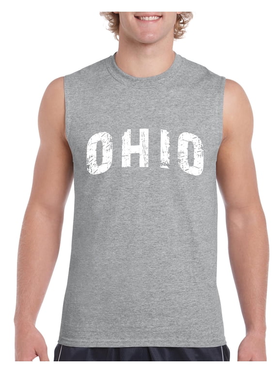 - Men's Graphic T-Shirt Sleeveless - Ohio