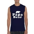 thumbnail image 1 of IWPF - Men's Graphic T-Shirt Sleeveless - Papa Bear, 1 of 5