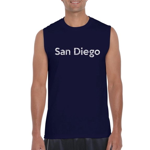 IWPF - Men's Graphic T-Shirt Sleeveless - San Diego