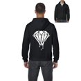 thumbnail image 1 of IWPF - Men's Sweatshirt Full-Zip Pullover - Diamond, 1 of 5