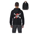 thumbnail image 1 of IWPF - Men's Sweatshirt Full-Zip Pullover - Jolly Roger Skull & Crossbones, 1 of 5