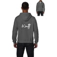thumbnail image 1 of IWPF - Men's Sweatshirt Full-Zip Pullover - King Crown, 1 of 5