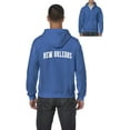 thumbnail image 1 of IWPF - Men's Sweatshirt Full-Zip Pullover - New Orleans, 1 of 5