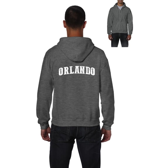 IWPF - Men's Sweatshirt Full-Zip Pullover - Orlando