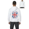 thumbnail image 1 of IWPF - Men's Sweatshirt Full-Zip Pullover - Union Jack British Flag, 1 of 5