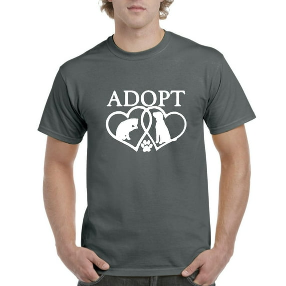IWPF - Men's T-Shirt Short Sleeve - Adopt Animal Rescue