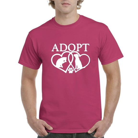 IWPF - Men's T-Shirt Short Sleeve - Adopt Animal Rescue