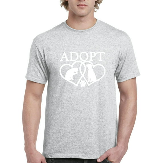 IWPF - Men's T-Shirt Short Sleeve - Adopt Animal Rescue