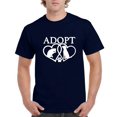 thumbnail image 1 of IWPF - Men's T-Shirt Short Sleeve - Adopt Animal Rescue, 1 of 3