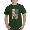 thumbnail image 1 of IWPF - Men's T-Shirt Short Sleeve - American Flag 4th of July, 1 of 3