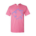 thumbnail image 1 of IWPF - Men's T-Shirt Short Sleeve - Autism Awareness Puzzle, 1 of 3