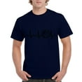 thumbnail image 1 of IWPF - Men's T-Shirt Short Sleeve - Basketball Heartbeat, 1 of 3
