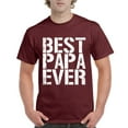 thumbnail image 1 of IWPF - Men's T-Shirt Short Sleeve - Best Papa, 1 of 3