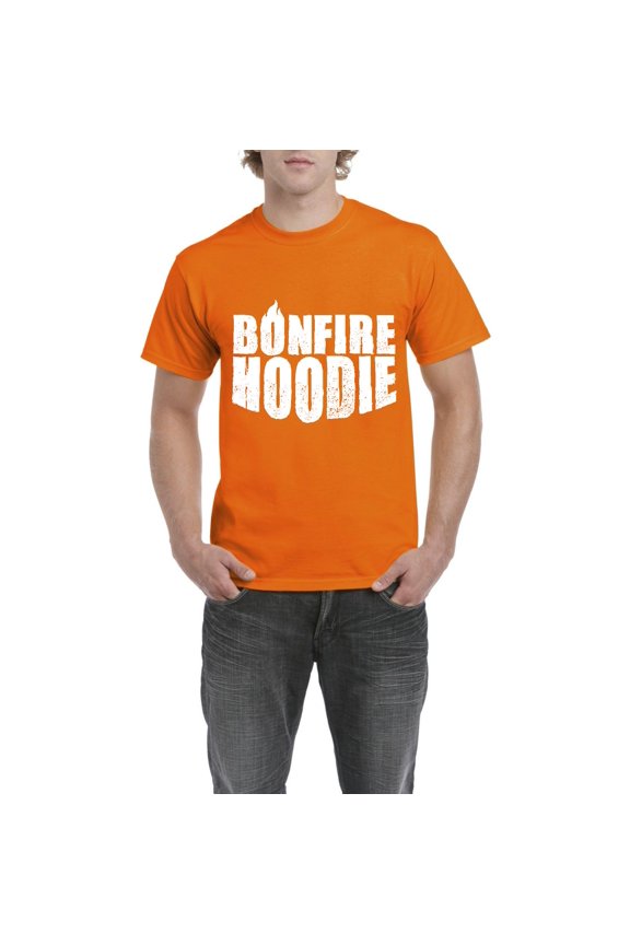 - Men's T-Shirt Short Sleeve - Bonfire Hoodie