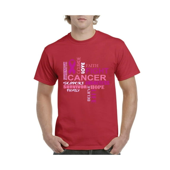 IWPF - Men's T-Shirt Short Sleeve - Breast Cancer