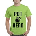 thumbnail image 1 of IWPF - Men's T-Shirt Short Sleeve - Coffee Pot Head, 1 of 3