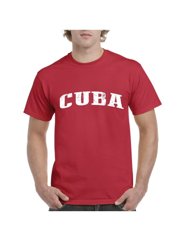 - Men's T-Shirt Short Sleeve - Cuba