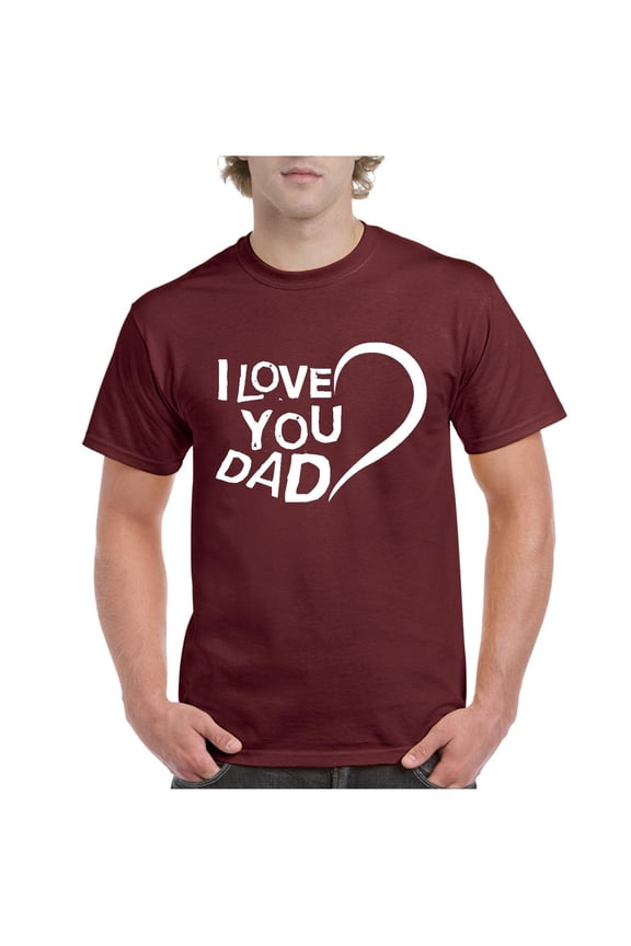 IWPF - Men's T-Shirt Short Sleeve - Dad I Love You