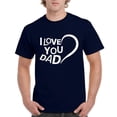 thumbnail image 1 of IWPF - Men's T-Shirt Short Sleeve - Dad I Love You, 1 of 3