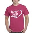 thumbnail image 1 of IWPF - Men's T-Shirt Short Sleeve - Dad I Love You, 1 of 3