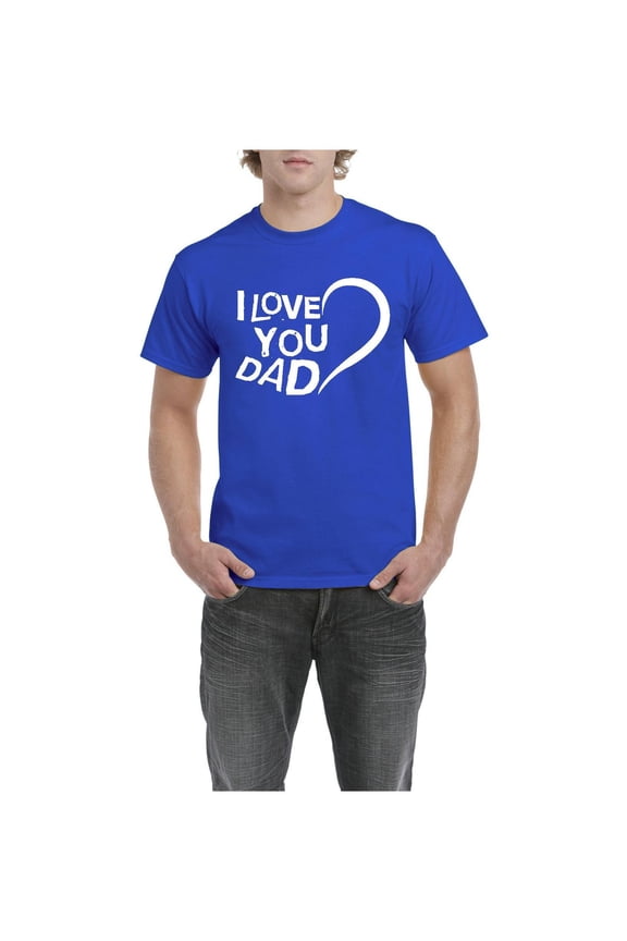 IWPF - Men's T-Shirt Short Sleeve - Dad I Love You