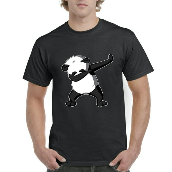 IWPF - Men's T-Shirt Short Sleeve - Dancing Panda